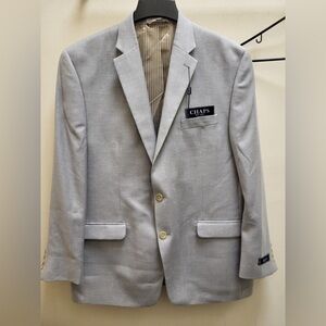 Chaps Gray Men's Blazer -NEW WITH TAG - size 46 Reg